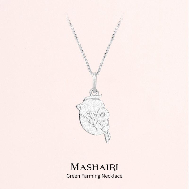 MASHAIRI山海经系列青耕项链女925银简约气质小众纯银锁骨链礼物在类目 饰品/流行首饰/时尚饰品新, 项链中 - 来自Buy2taobao.com提供专业的淘宝代购服务