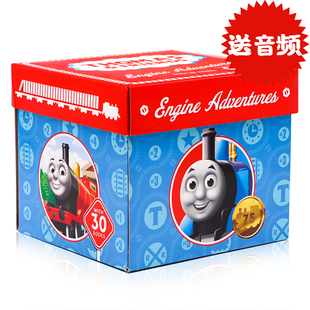 现货托马斯和他的朋友们盒子30册Thomas and Friends 英文原版绘本 托马斯平装小绘本故事合集 英语启蒙图画故事书动画片礼盒装