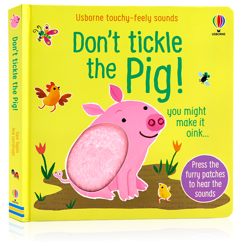 触摸发声书dont tickle the pig!