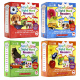 Scholastic点读版学乐小分级高频词ABCD四套英文原版 Nonfiction Sight Word Readers ABCD 25册全套礼盒装英语自然拼读初级阶段