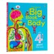 Usborne出品 人体认知大图书 英文原版绘本  Big Book of the Body 精装大开宝宝家庭教育健康书儿童科普认知图画书内含折叠页