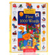1000个单词书Teddy Bears Fun to Learn First 1000 Words 泰迪熊英语图解字词典英文原版绘本 小学儿童词典图片字词典 精装大开
