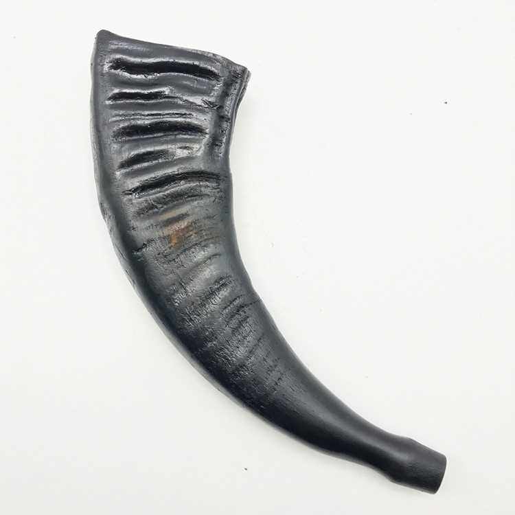 厂价天然手工制大号牛角号角吹号表演助威道具装饰法器2个包邮