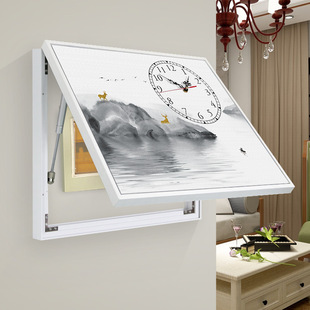 46牧果家居电表箱装饰画液压新中式配电箱壁画现代客厅遮挡箱挂画