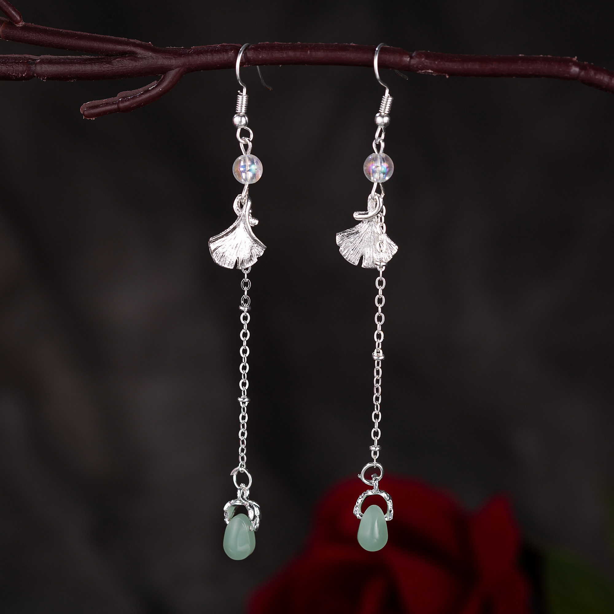 古风耳环耳坠 中国风流苏复古