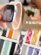 单圈弹力编织适用于苹果手表applewatch987654SE男女款静静的表带