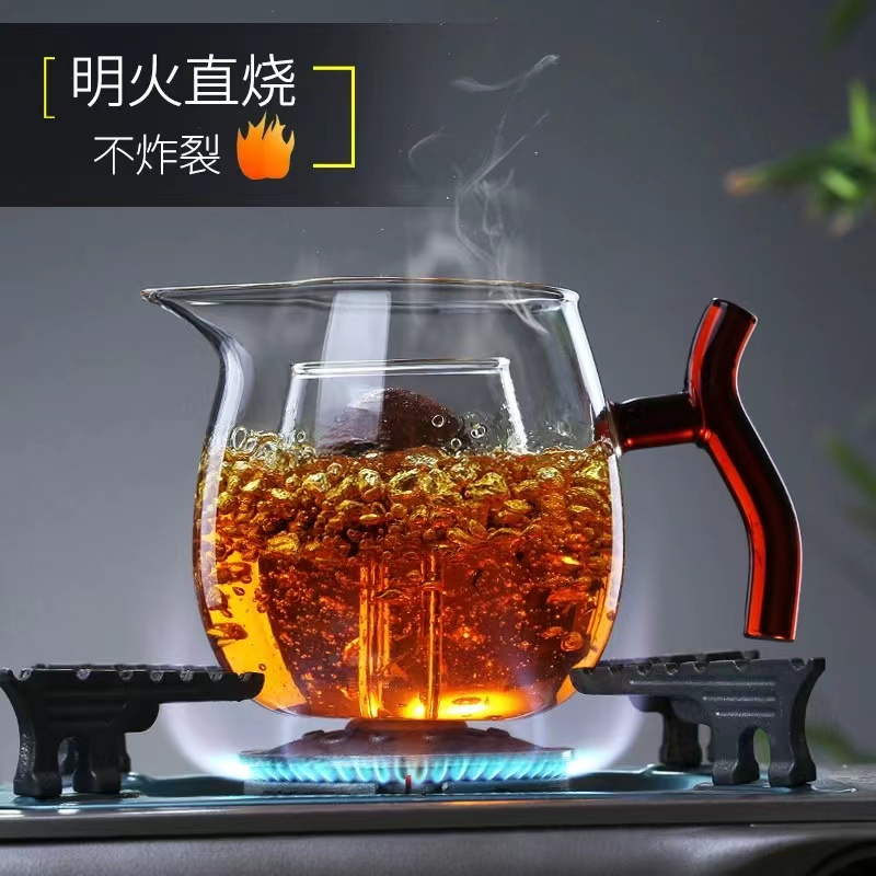 浅茗轩耐热耐高温玻璃小青柑专用煮泡茶壶煮茶器功夫煮泡茶杯