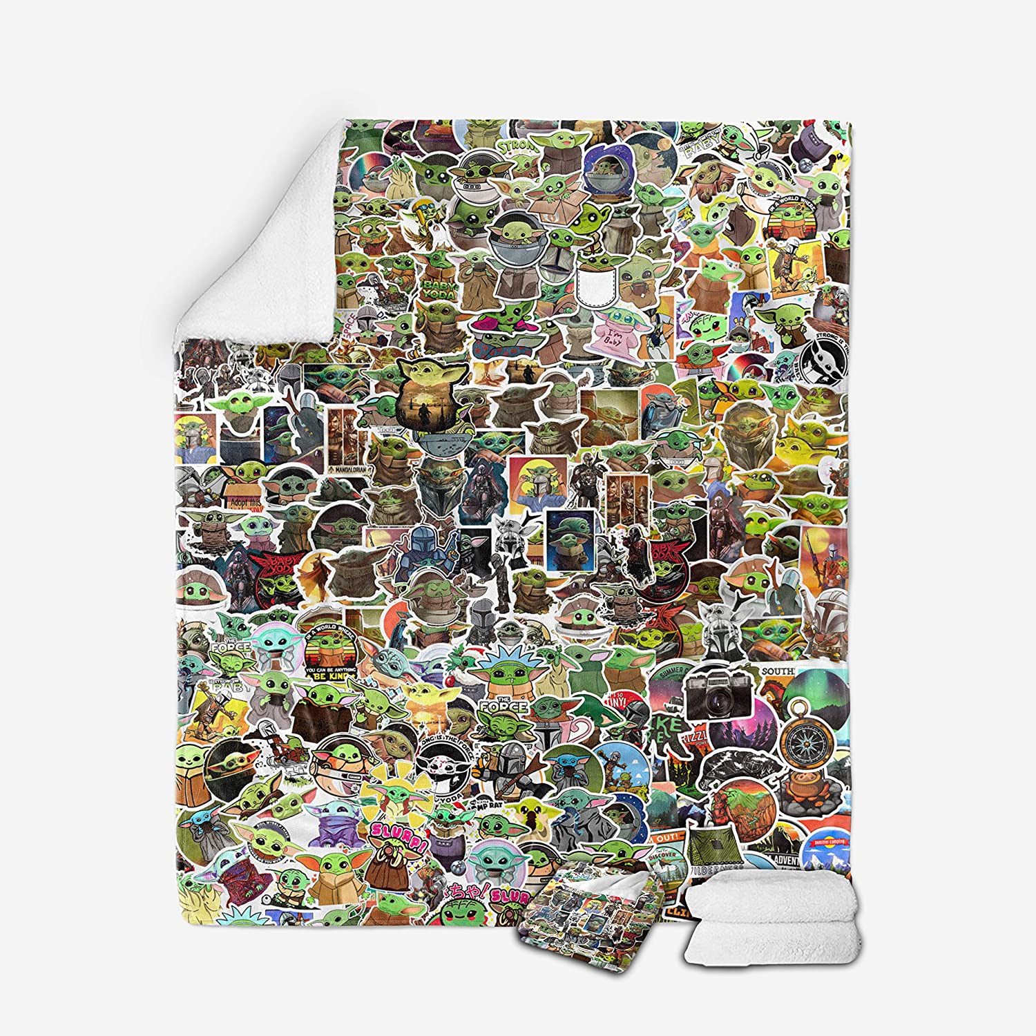 I purchasing on behalf of Sedotn Baby Yoda Blanket lovely wool Blanket soft comfortable Flannelin the Bedclothes , Leisure blanket/Woolen blanket/Carpet category - from Buy2taobao.com to provide professional Taobao agent buy service