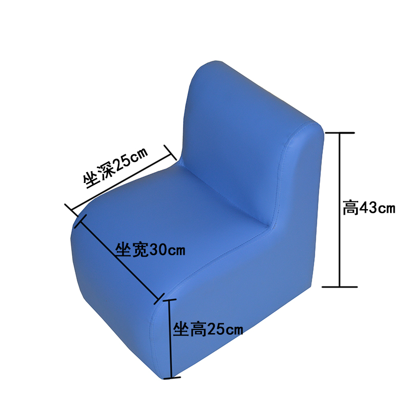小凳子可拆洗儿童小沙发布艺矮凳卡通单人沙发凳时尚换鞋凳软凳