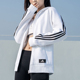 adidas阿迪达斯外套女装秋2023新款连帽针织衫保暖防风夹克H57287