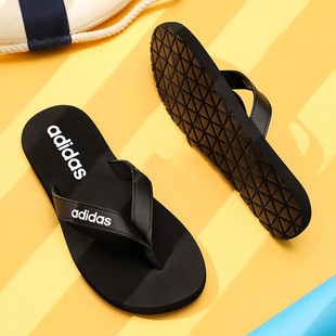 Adidas阿迪达斯拖鞋男夏新款沙滩鞋防滑运动男鞋凉鞋人字拖EG2042