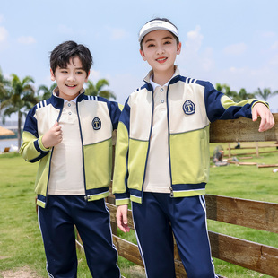 班服秋季套装中小学生校服幼儿园园服春秋装一三年级运动会四件套