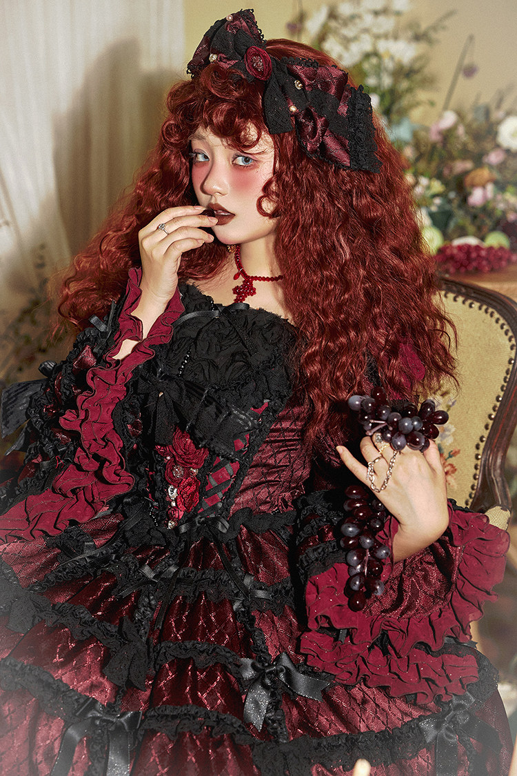 【vanyar】 魔女之旅  复古油画卷刘海 玉米泡面卷假发 7色可选