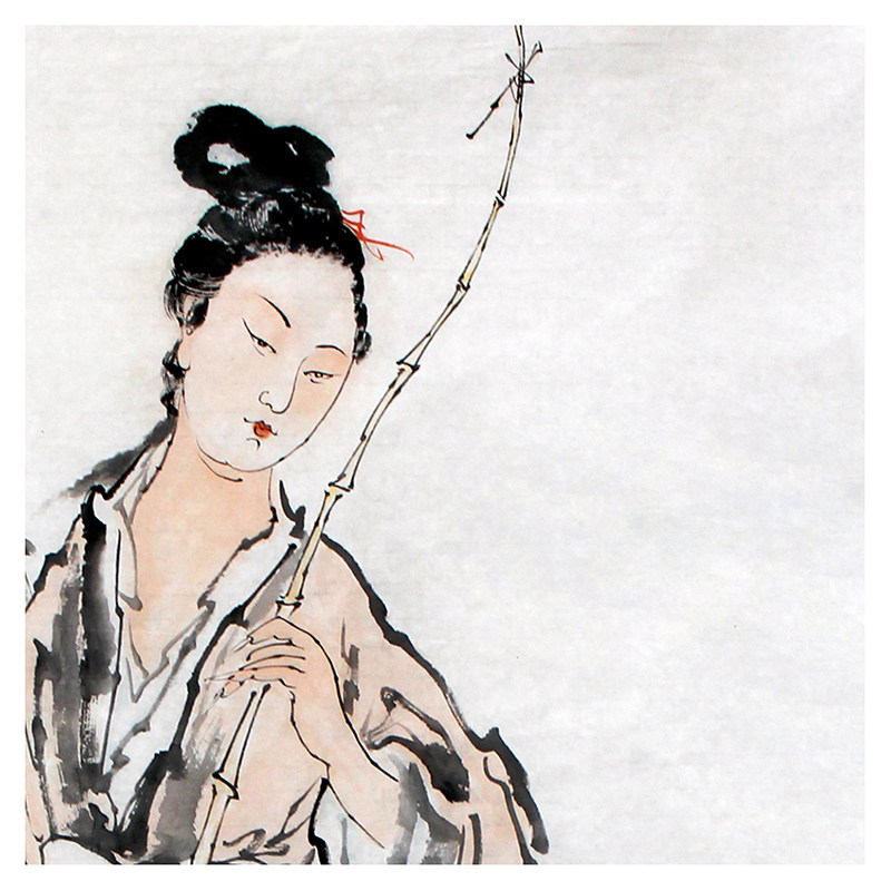 【直供周】【学院艺术】天津美院 康一生 《麻姑仙鹤图》1.8米