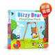 进口儿童英文原版绘本 Bizzy Bear Playtime Park 纸板机关操作书 小熊很忙系列 儿童英语启蒙认知绘本忙碌的小熊送音频公园欢乐日