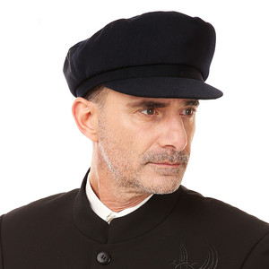 老人帽子男薄款爷爷帽夏季中老年人帽子春秋老头平顶帽爸爸鸭舌帽