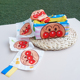 婴幼儿安抚玩具模拟布艺抽纸巾盒带响纸玩具0-6个月