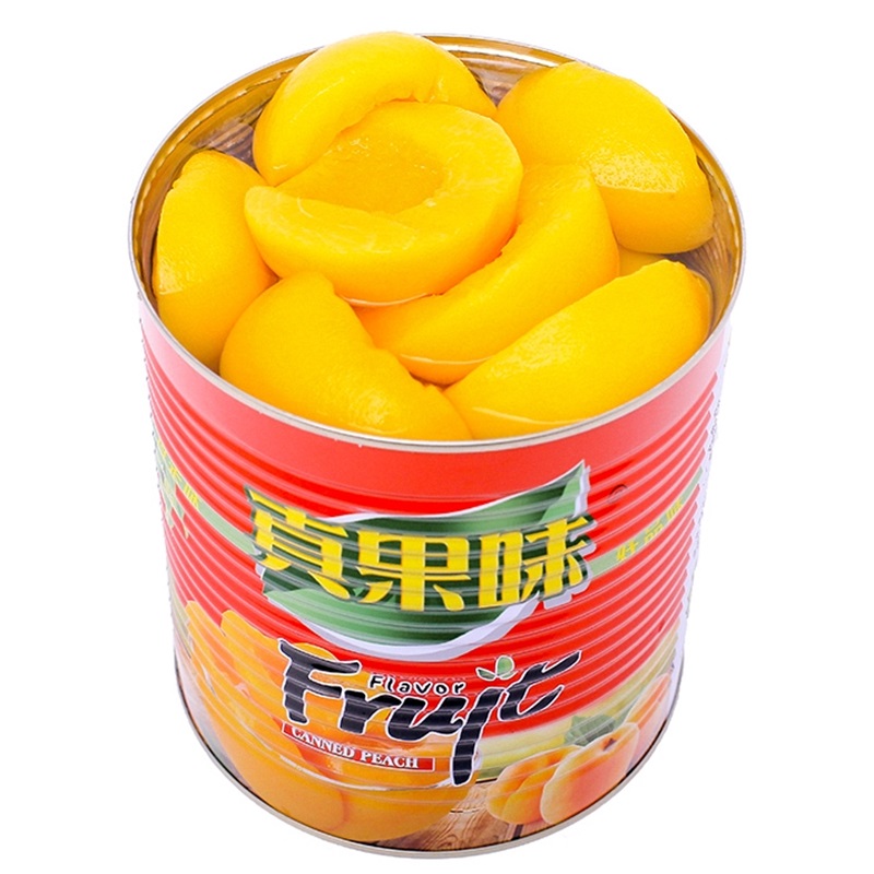 砀山黄桃罐头大罐商用3kg水果捞橘子菠萝杨梅披萨6斤糖水餐饮大瓶