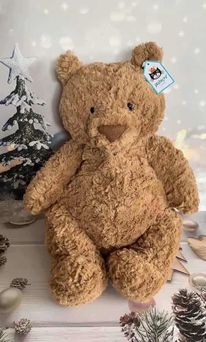 英国正品jellycat巴塞罗熊网红毛绒小熊安抚玩具bartholomew bear