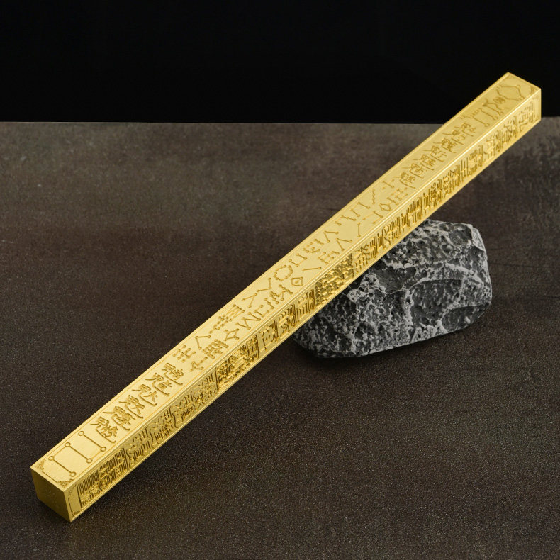 黄铜实心天蓬尺精雕细琢纯手工打磨稳重耐高温有25款30款可定制