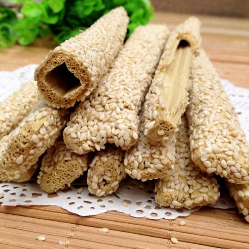 农家纯正手工芝麻糖 芝麻杆 芝麻棒棍麦芽糖 灶糖 500g特产