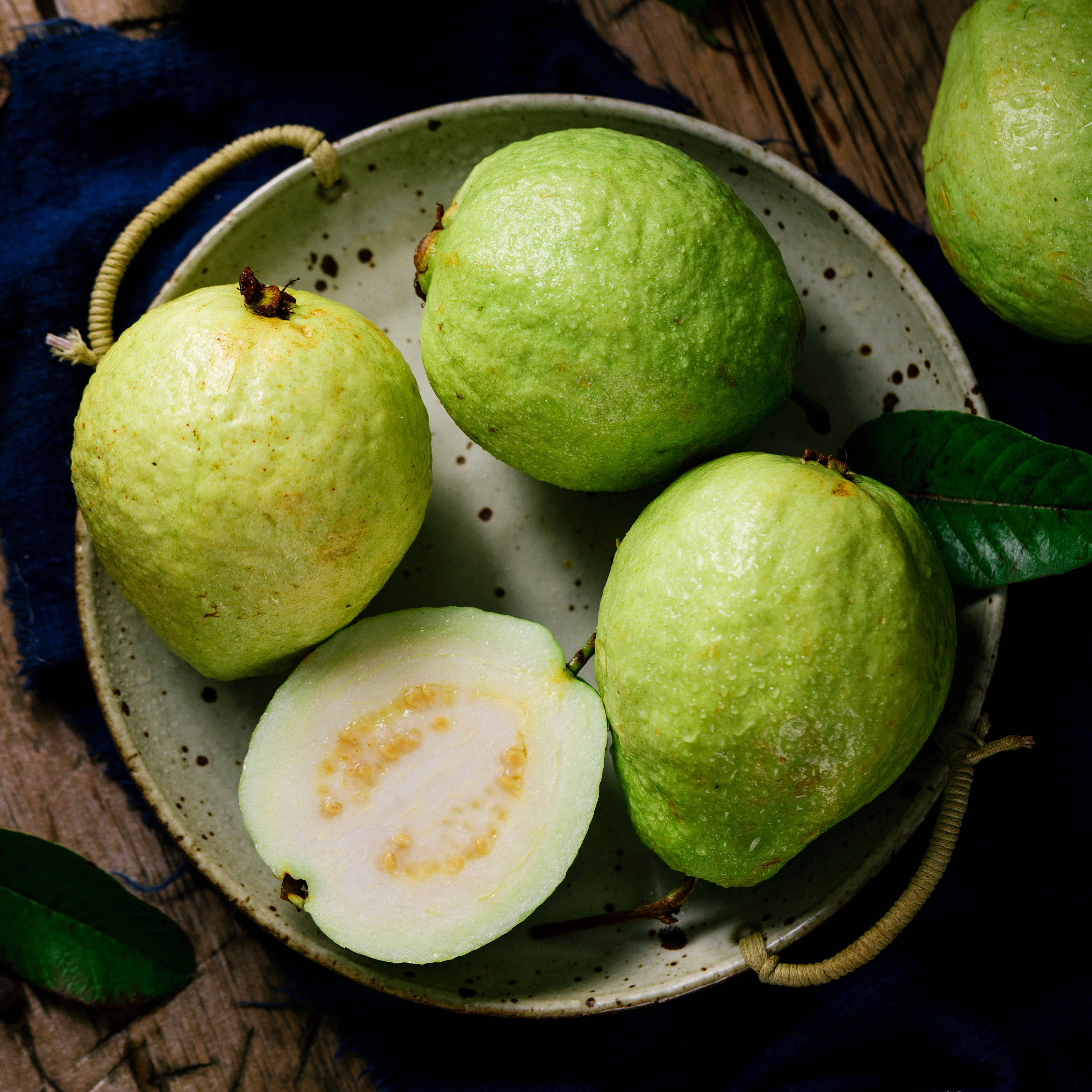 现货 农家番石榴芭乐新鲜当季水果现摘现发白心芭乐大果5斤非红心