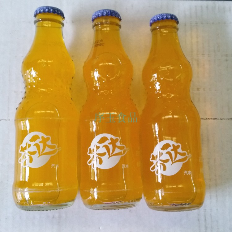 芬达汽水玻璃瓶装碳酸饮料200ml*24瓶 江浙沪皖包邮