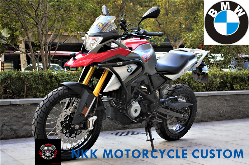 宝马bmw摩托车310gs r改装真空胎无胆胎钢丝辐条圈