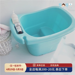 [SOSO全球]韩国Budsia儿童超大号洗澡浴桶婴幼儿宝宝洗浴盆2-10岁