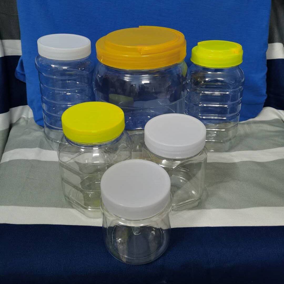蜜蜂瓶塑料蜂蜜瓶2斤塑料瓶透明蜂蜜瓶500g1000g1斤15斤斤25345