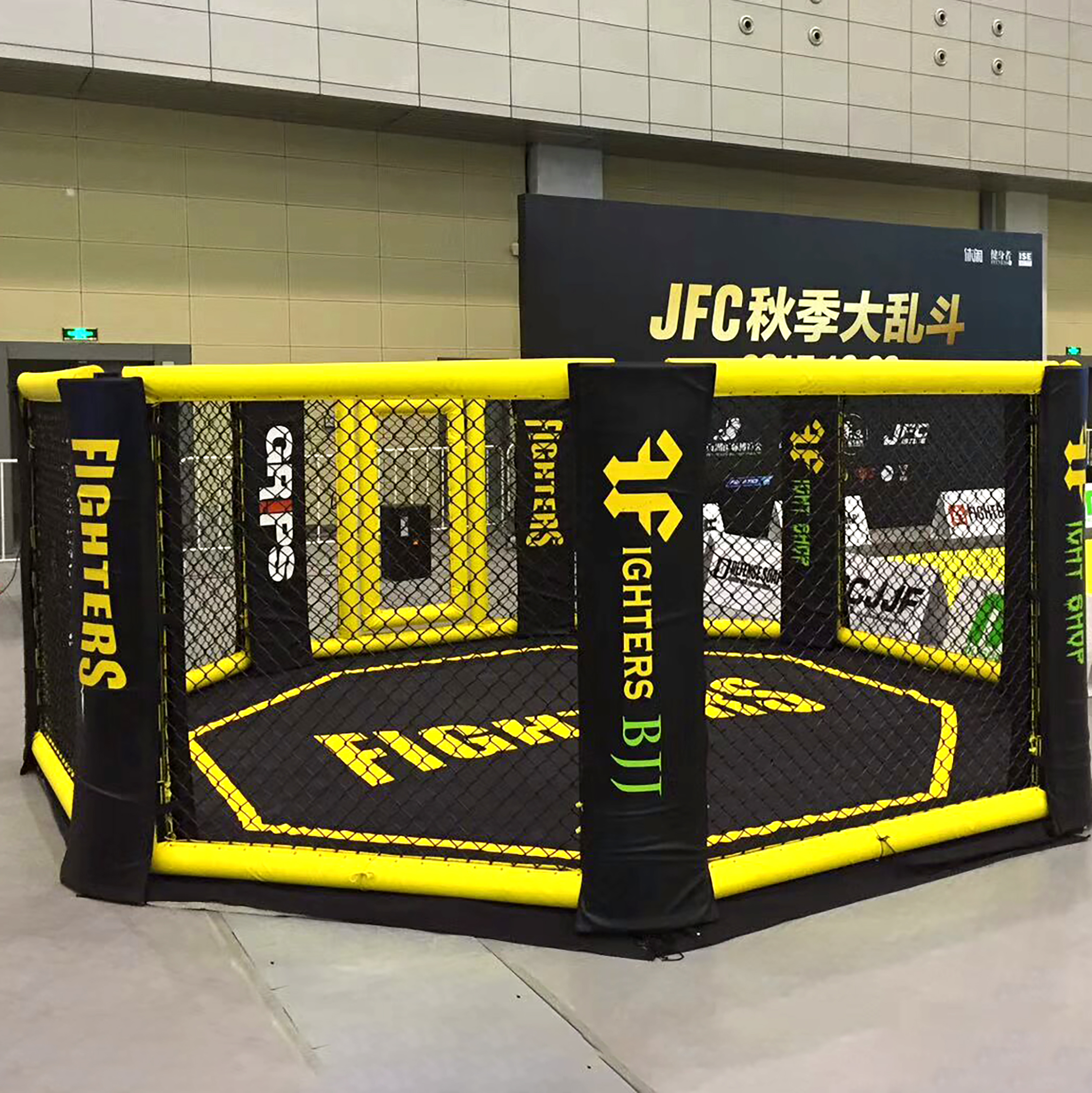 FightBro竞赛八角笼擂台格斗笼MMA散打格斗部队散打WWE擂台定制|ruв категории движение/йога/фитнес/фанаты товаров, Тхэквондо/ушу/кикбоксинг, бокс/Санда/Муай Тай, бокс - арена - от Buy2taobao.com для оказания профессиональной услуги покупки агента Taobao