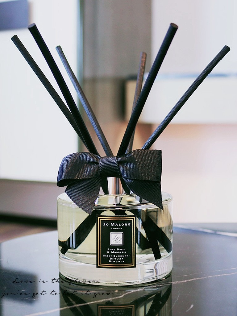 jomalone祖马龙香薰英国梨小苍兰蓝风铃青柠罗勒藤条香氛扩香器