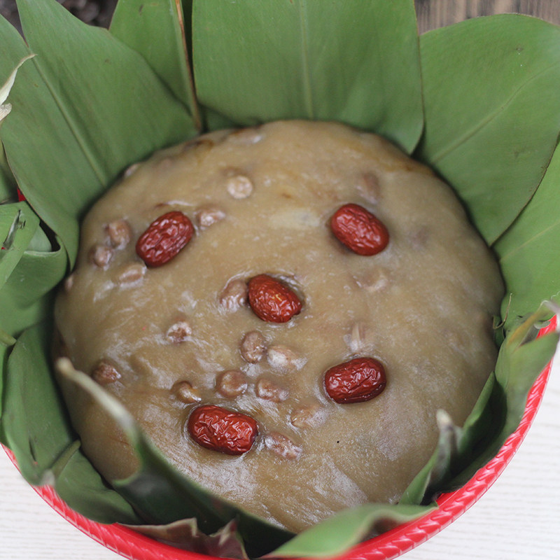 福建红糖年糕福州特产手工白糖年糕 福清特产红年糕年货香叶年糕