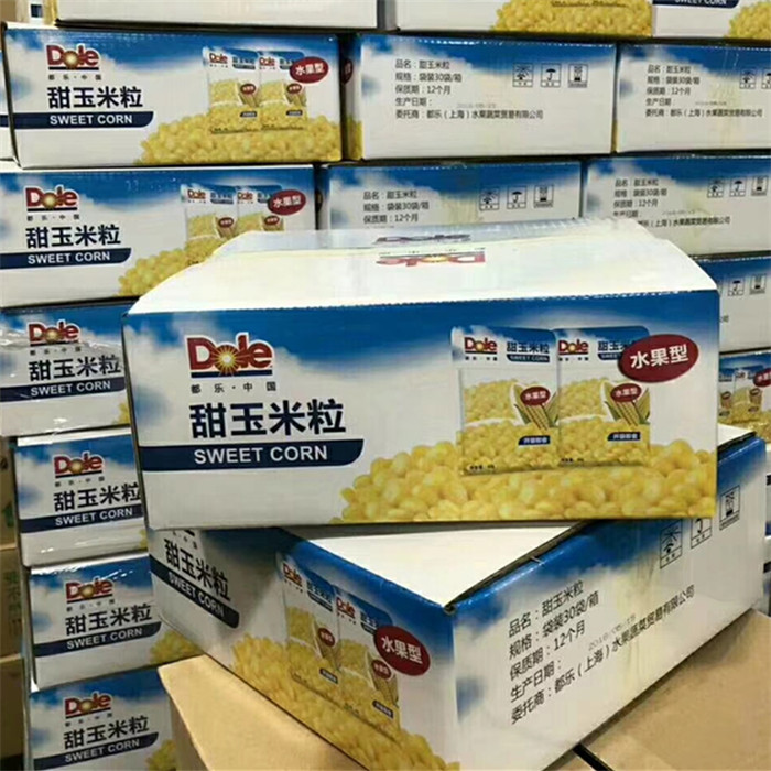 都乐dole水果甜玉米粒开袋即食30*60克非转基因沈阳发货多地包邮在类目 粮油米面/南北干货/调味品, 米/面粉/杂粮, 玉米中 - 来自Buy2taobao.com提供专业的淘宝代购服务