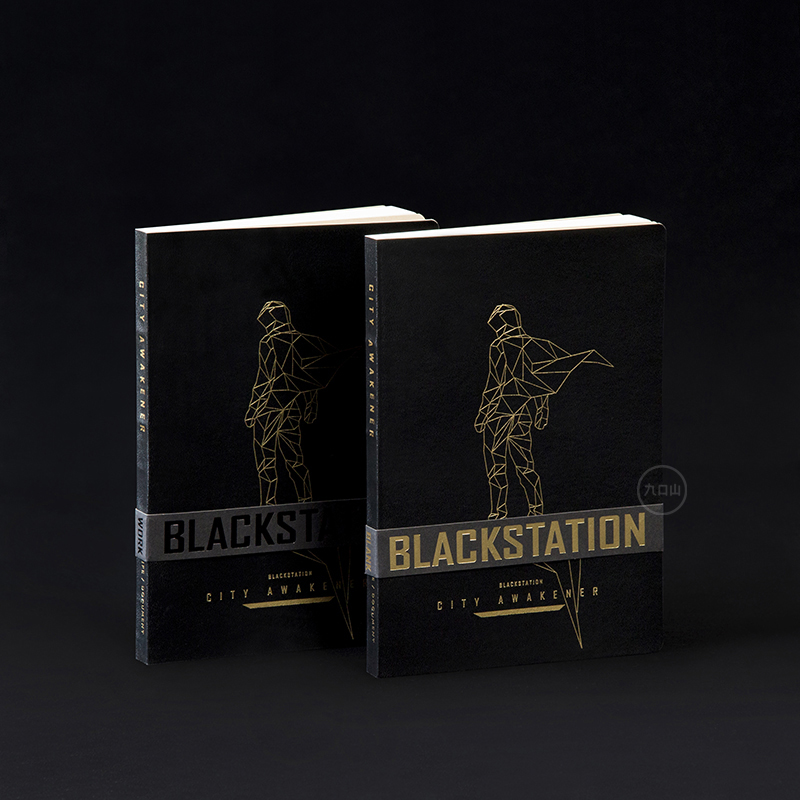 九口山xBLACKSTATION 新L/D生活主题系列特别版-工作笔记/空白本