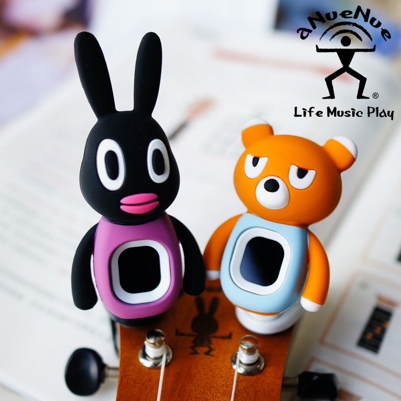 彩虹人可爱u900尤克里里小熊调音器