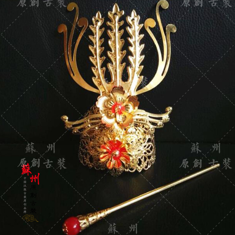 影视剧明朝唐朝太子同款头冠多款男款发饰古风造型头饰