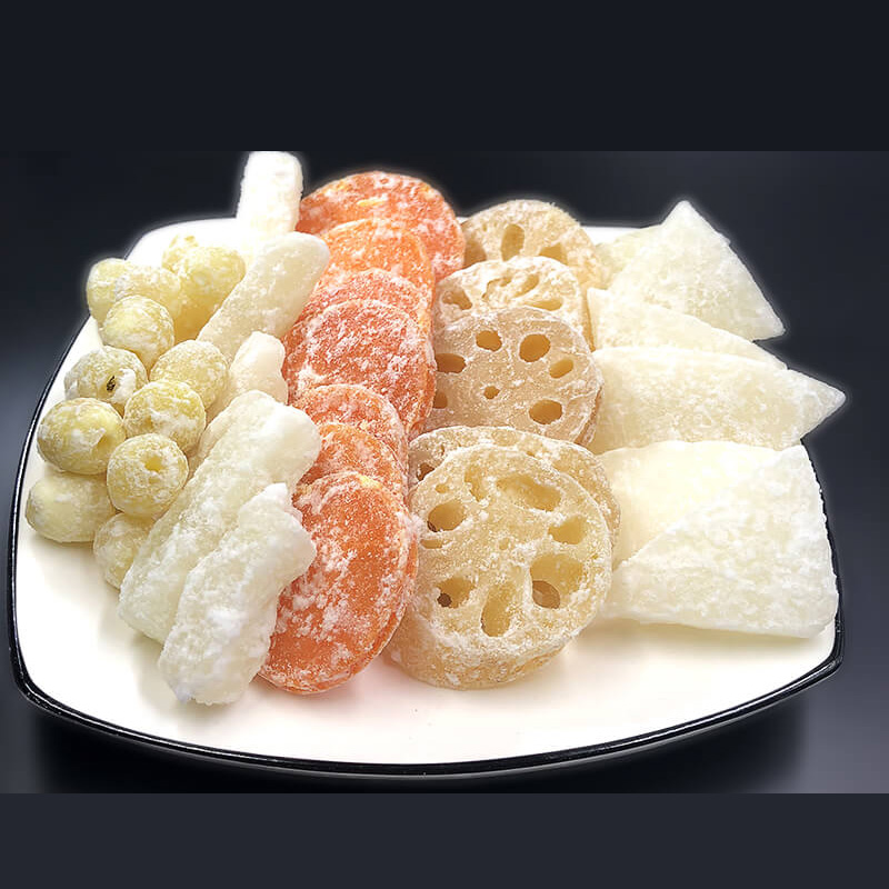 糖冬瓜 莲子 莲藕 糖果广西冬瓜糖瓜条 冬瓜条冬瓜糖各地特产年货