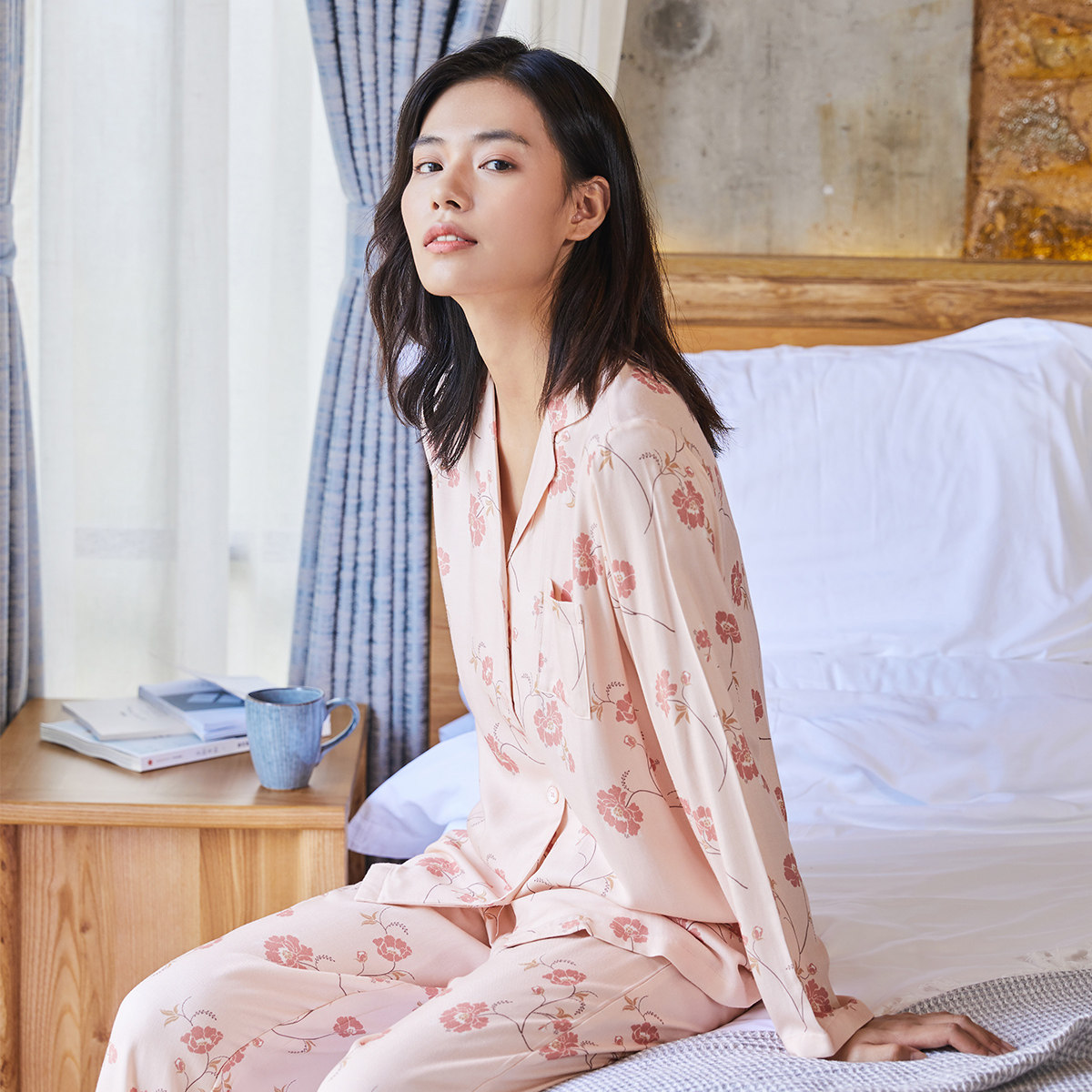 conlia/康妮雅秋季女士睡衣甜