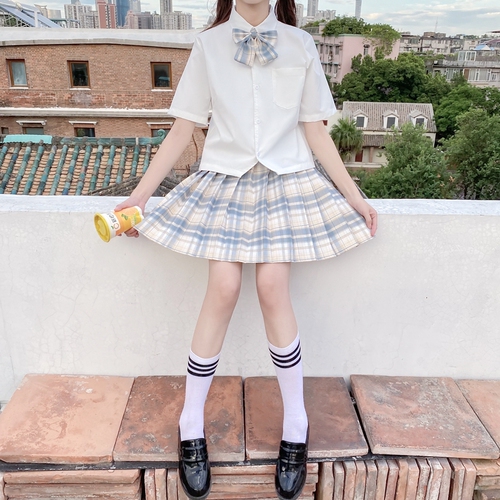 柠檬海盐jk制服百褶裙学院风格裙短裙,商品下架区,锦鲤