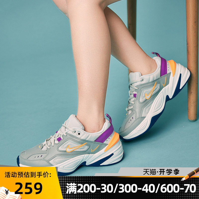 耐克女鞋m2k秋冬款官方旗舰正品气垫复古老爹鞋运动休闲鞋ao0354