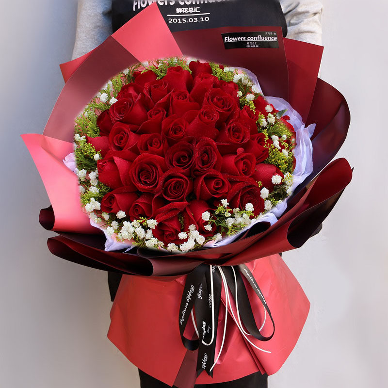 朵玫瑰象徵分之百的爱%love13年结婚纪念日送多少朵花.