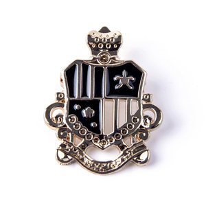 欧美英伦风学院复古徽章胸针男士潮流时尚胸章别针学生合金勋章女