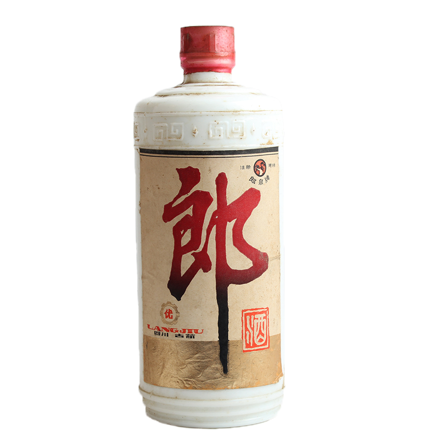 11-42【硕博名酒】80年代初期 郎泉牌 大字郎酒 53度 500ml 1107g