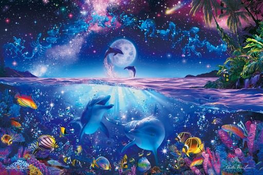 现货epoch星语星愿夜光2000片3000片日本品牌进口拼图