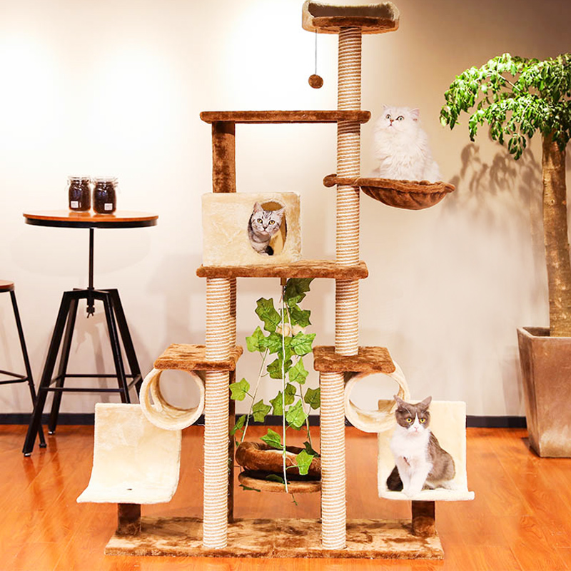 Cat Tree large Cat Tree Cats shelf Cat litter one Cat tree villa Flats luxury multi-storey Supportin the Pet/Pet food and supplies , Cat/Dog Toys , Cat Tree category - from Buy2taobao.com to provide professional Taobao agent buy service