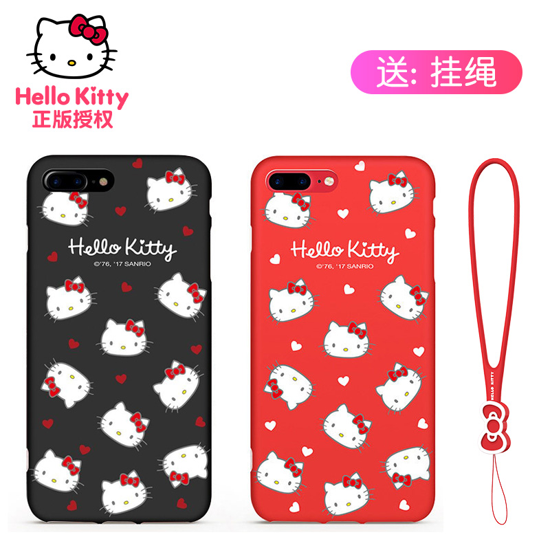 Genuine HelloKitty Yuga apple 7plus Mobile phone shell iPhone8 Cartoon lovely silica gel smart cover All inclusive Female models new pattern Tide brand 7 Scrub Soft shell 8p the republic of korea ins Windin the 3C Digital Accessories, Cell Phone Accessories , Phone Protection Case/Shell category - from Buy2taobao.com to provide professional Taobao agent buy service