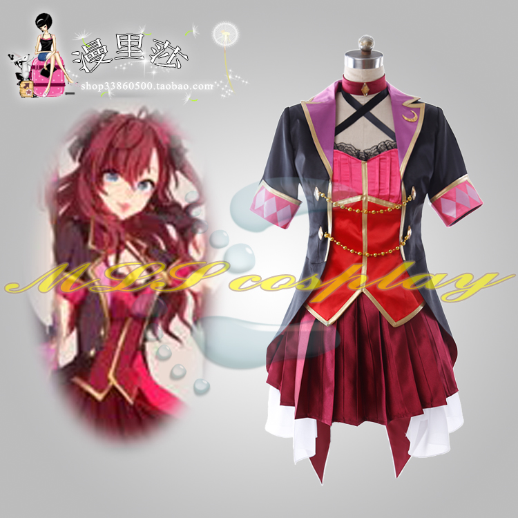 Diffuse Risa Idol Master Royce stage LiPPS I wish you a lot Tulip cosplay clothingin the Play mode/Anime/Periphery/cos/Board games , Cosplay Apparel/Props/Service , Cosplay Women category - from Buy2taobao.com to provide professional Taobao agent buy service