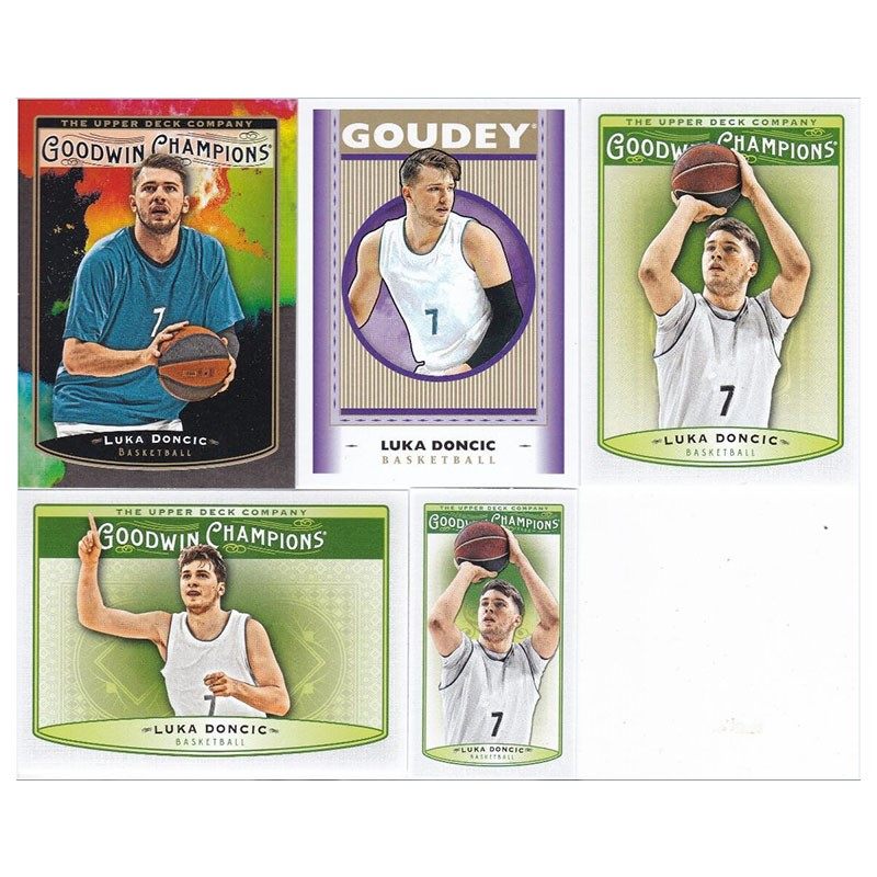 nba球星卡 东契奇 小卡 特卡 新秀卡 goodwin 2019