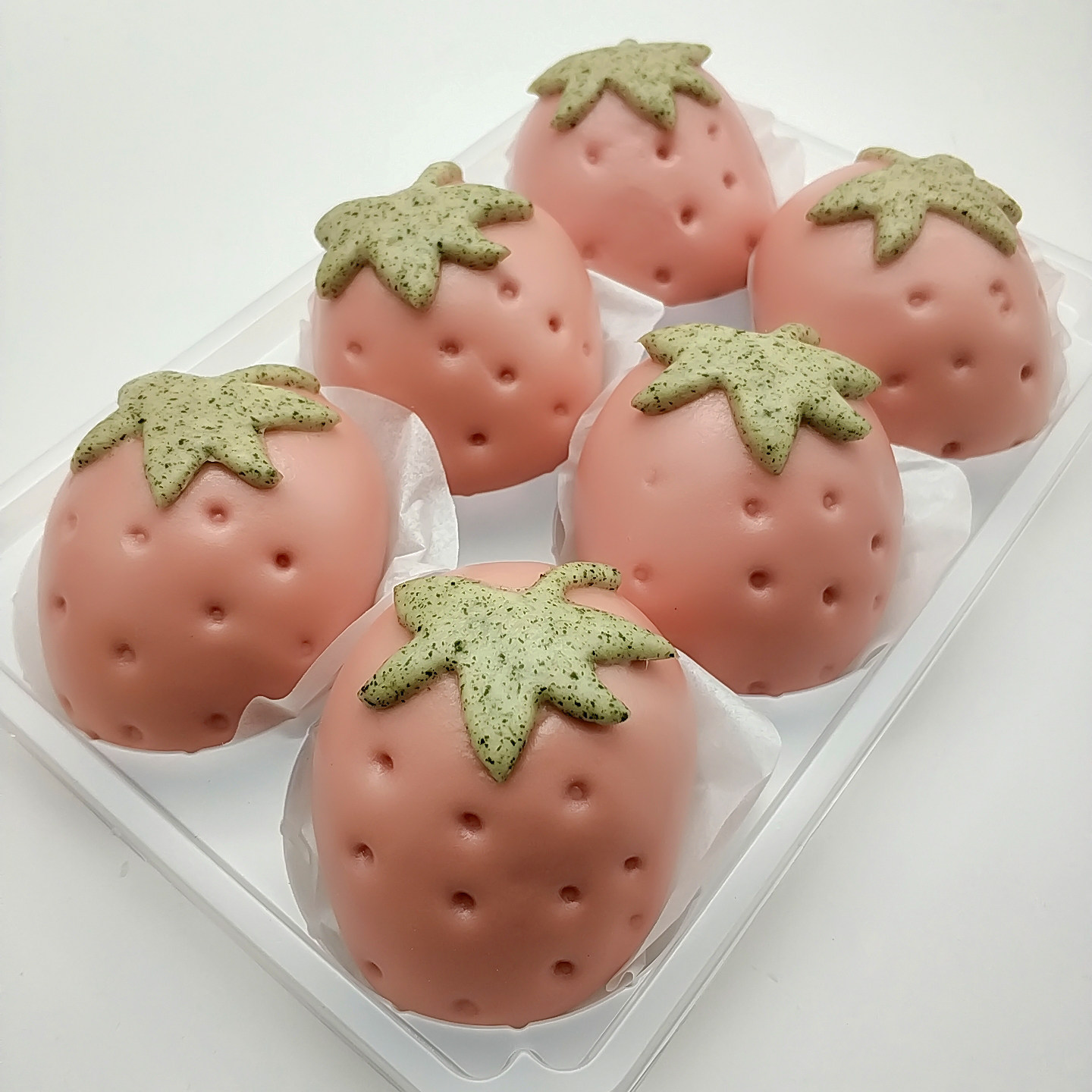 儿童营养早餐卡通馒头草莓纯手工无添加面食有陷包子